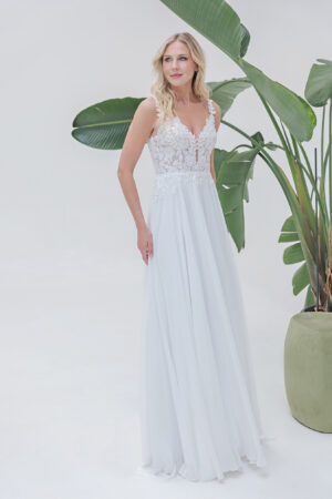 Amera Vera Light Kollektion 2025 Brautkleid AL129 (1) Angelex Princess Hochzeitshaus Brautmode Singen