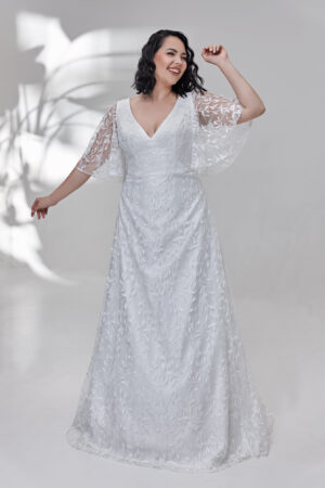 Molly Monroe by Lohrengel Kollektion 2025 Curvy Brautkleid LB530 1 Plus Size Brautkleid Angelex Princess Hochzeitshaus Brautmode Singen