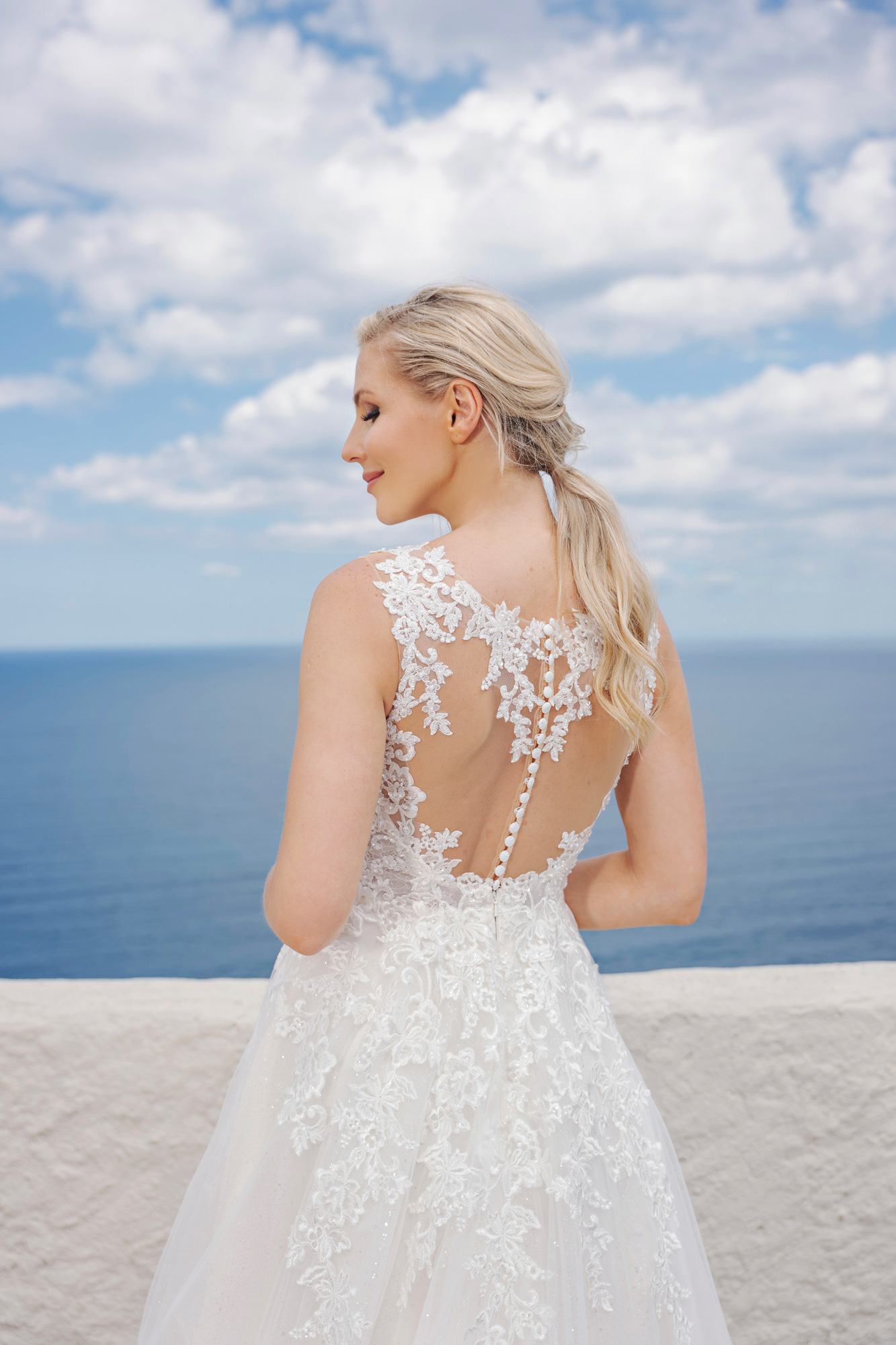 Amera Vera 2024 ivory Brautkleid B2412 (4) Angelex Princess das Hochzeitshaus Brautmode in Singen