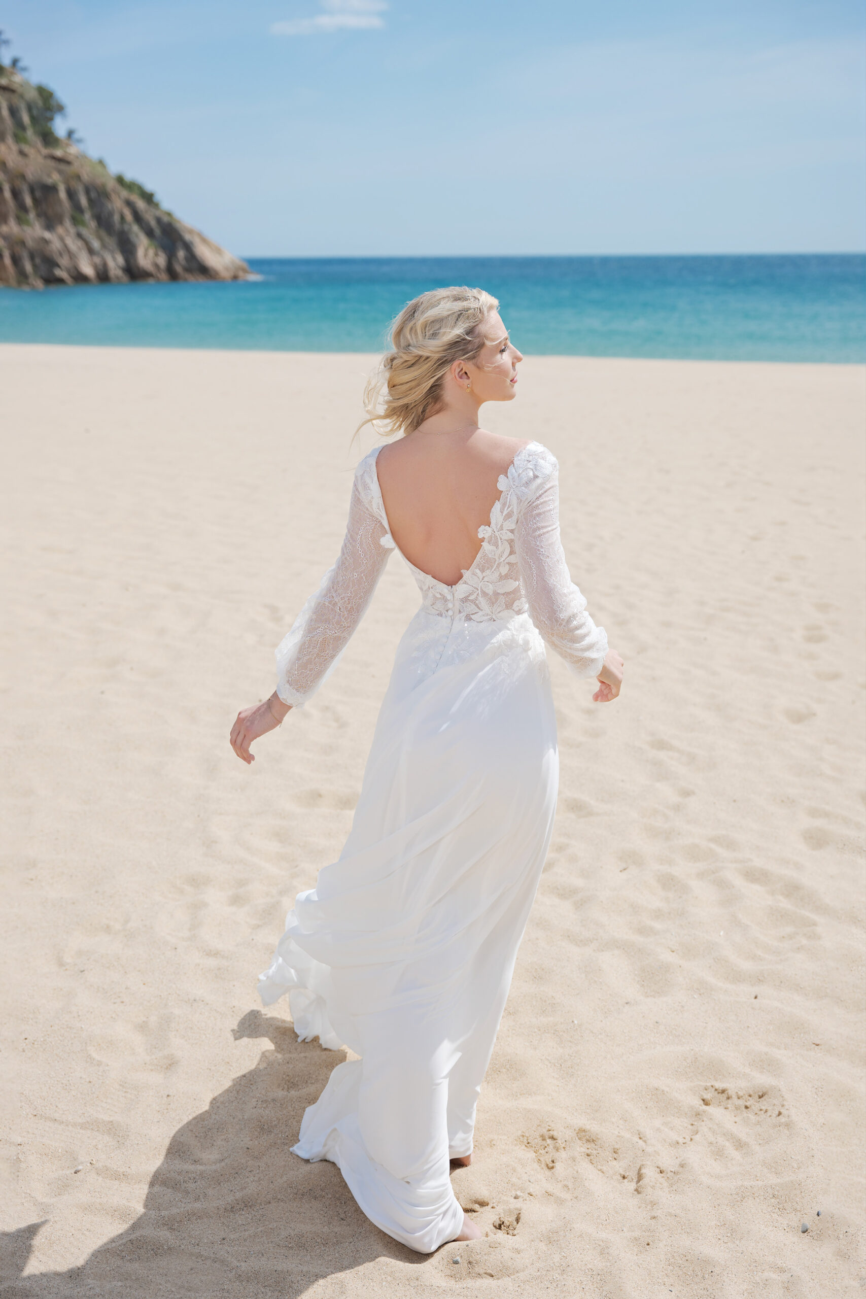 Amera Vera light 2024 ivory Standesamtkleid Brautkleid AL108 (3) Angelex Princess das Hochzeitshaus Brautmode in Singen