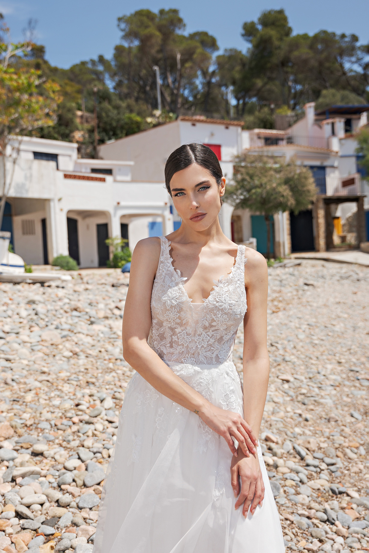 AnnAngelex 2024 ivory Brautkleid B2454 (2) Angelex Princess das Hochzeitshaus Brautmode in Singen