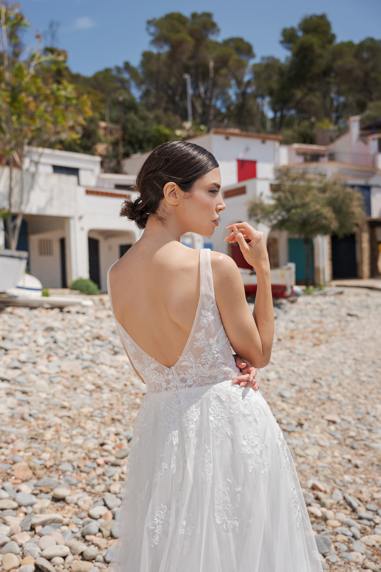 AnnAngelex 2024 ivory Brautkleid B2454 (4) Angelex Princess das Hochzeitshaus Brautmode in Singen