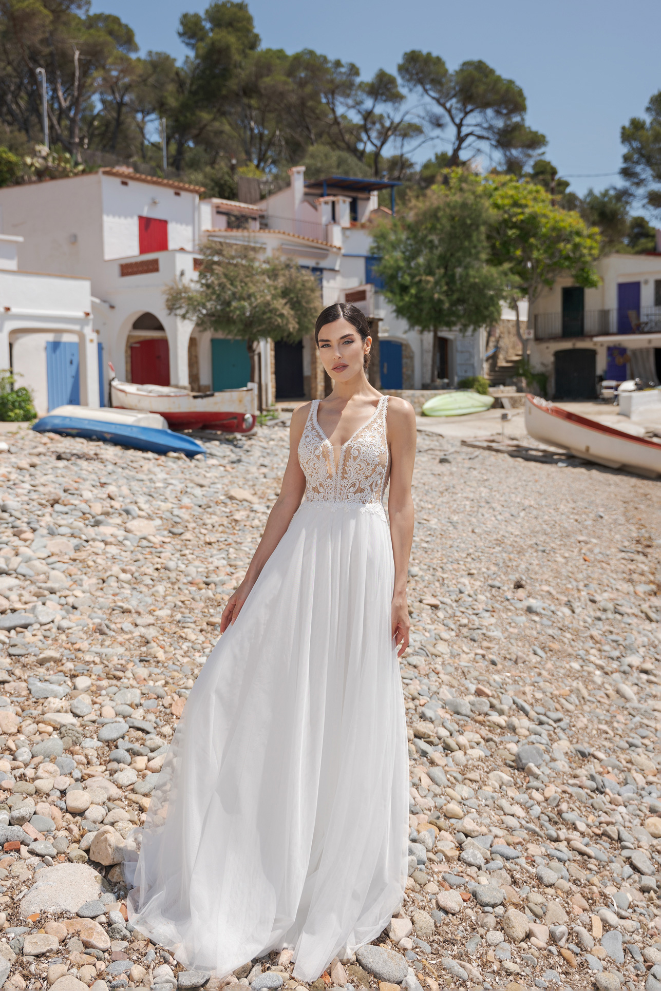 AnnAngelex 2024 ivory Brautkleid B2457 (1) Angelex Princess das Hochzeitshaus Brautmode in Singen