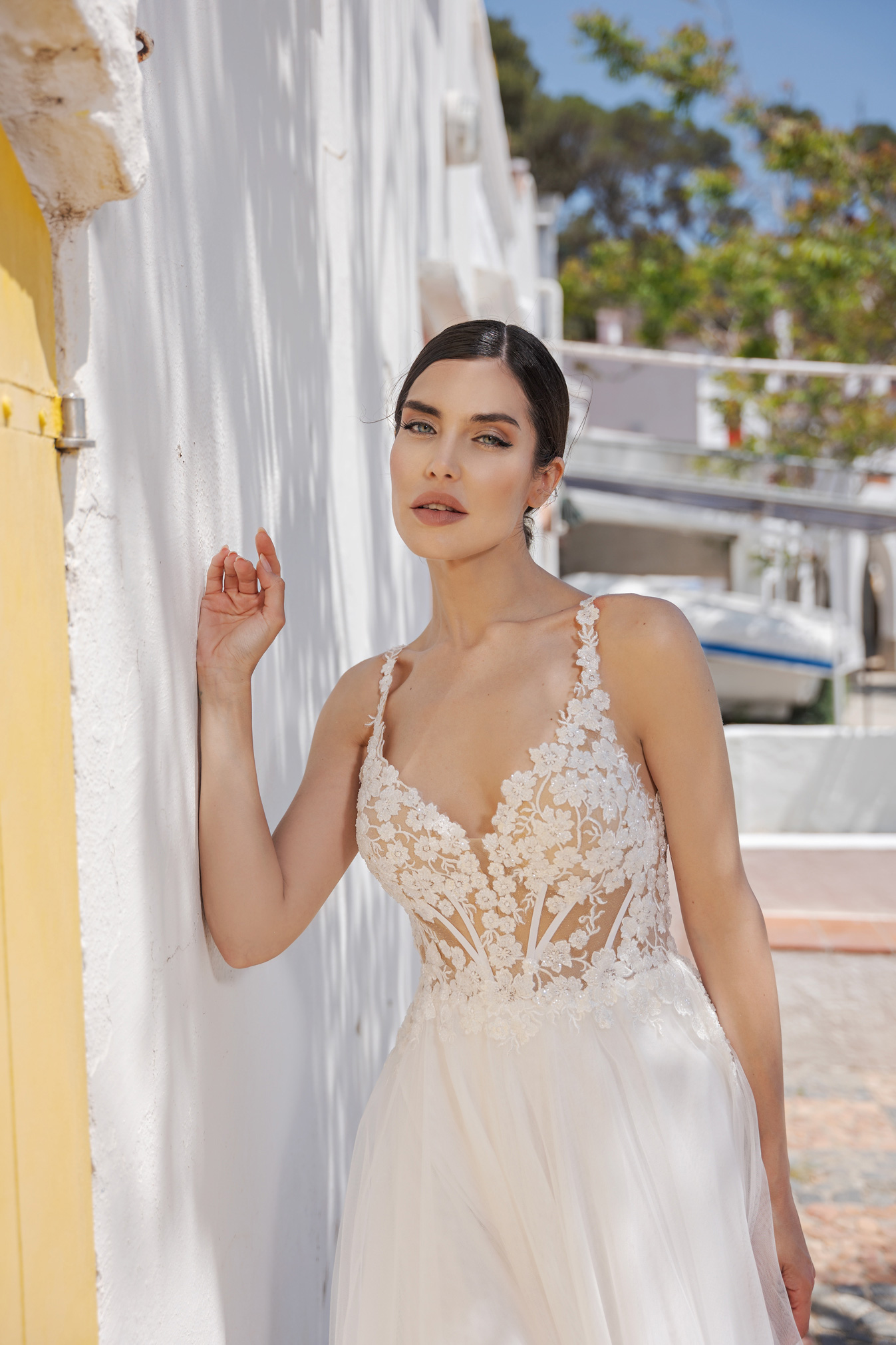 AnnAngelex 2024 ivory Brautkleid B2458 (1) Angelex Princess das Hochzeitshaus Brautmode in Singen