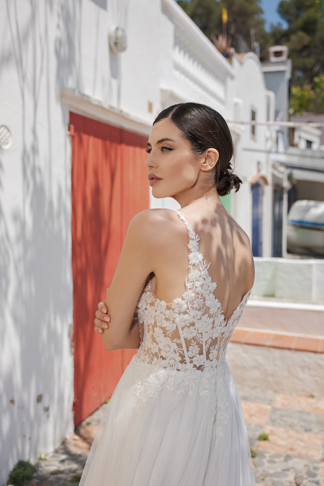 AnnAngelex 2024 ivory Brautkleid B2458 (4) Angelex Princess das Hochzeitshaus Brautmode in Singen