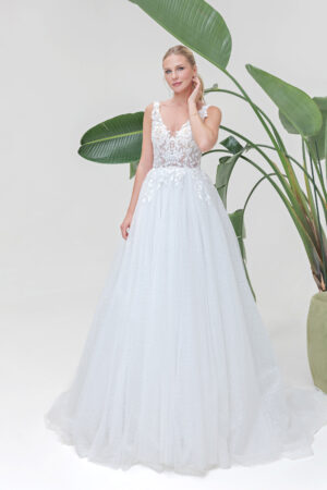 Amera Vera Kollektion 2025 Brautkleid B2510 (1) Angelex Princess Hochzeitshaus Brautmode Singen
