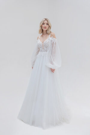 AnnAngelex Kollektion 2025 Brautkleid B2560 (2) Angelex Princess Hochzeitshaus Brautmode Singen