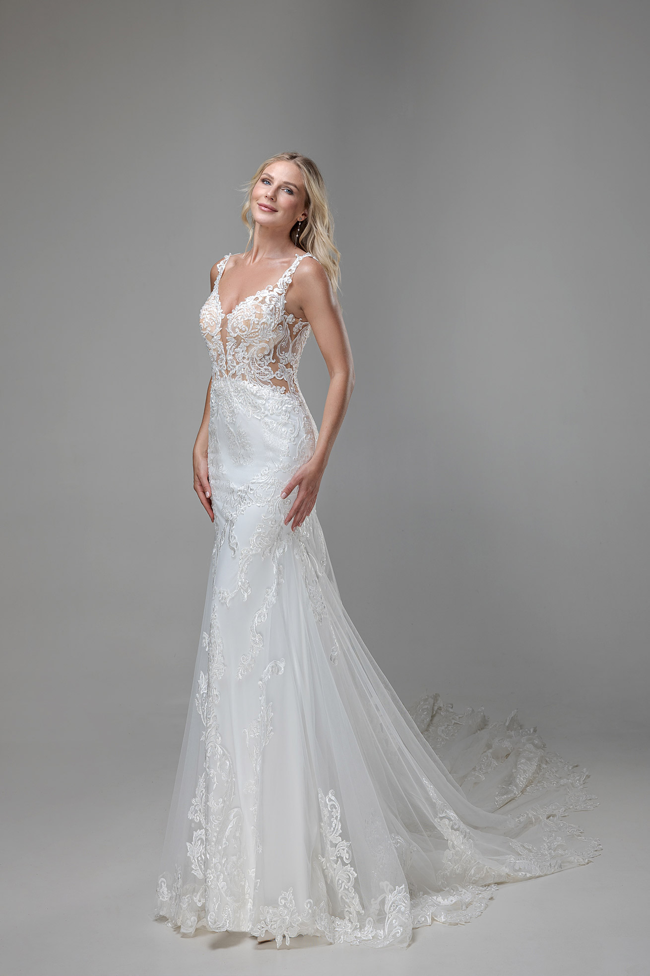 Miss Beautiful Bride Kollektion 2025 Brautkleid MGB151 (1) Angelex Princess Hochzeitshaus Brautmode Singen