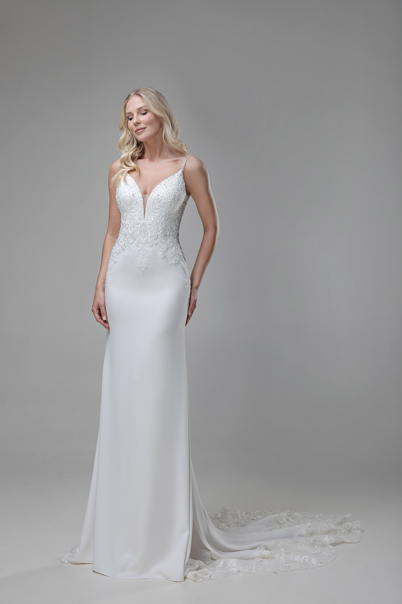 Miss Beautiful Bride Kollektion 2025 Brautkleid MGB156 (1) Angelex Princess Hochzeitshaus Brautmode Singen