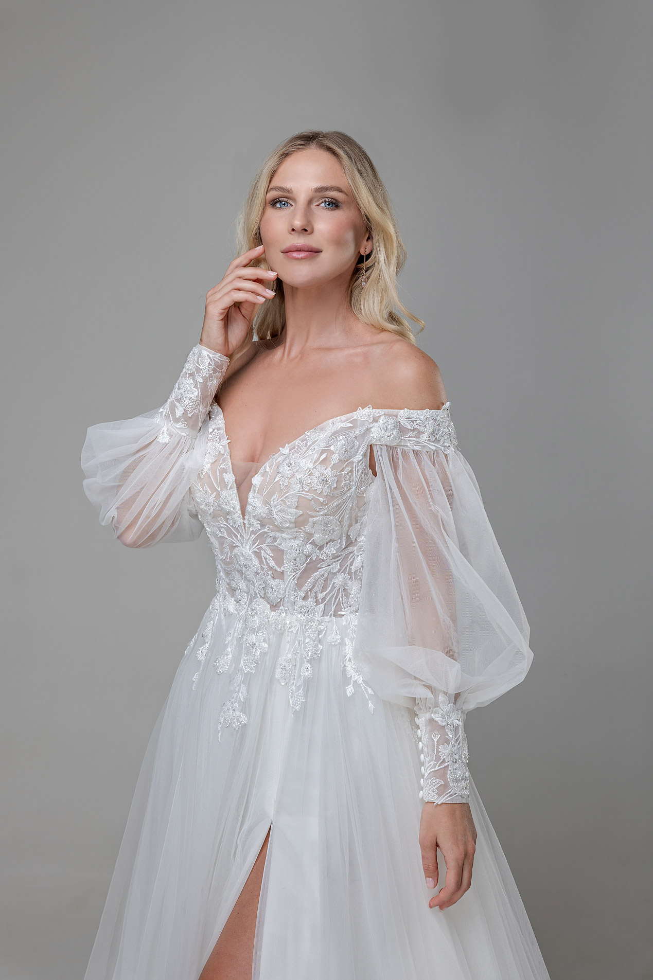 Miss Beautiful Bride Kollektion 2025 Brautkleid MGB183 (2) Angelex Princess Hochzeitshaus Brautmode Singen