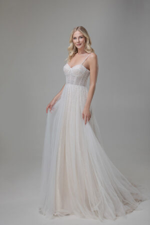 Miss Beautiful Bride Kollektion 2025 Brautkleid MGB185 (1) Angelex Princess Hochzeitshaus Brautmode Singen