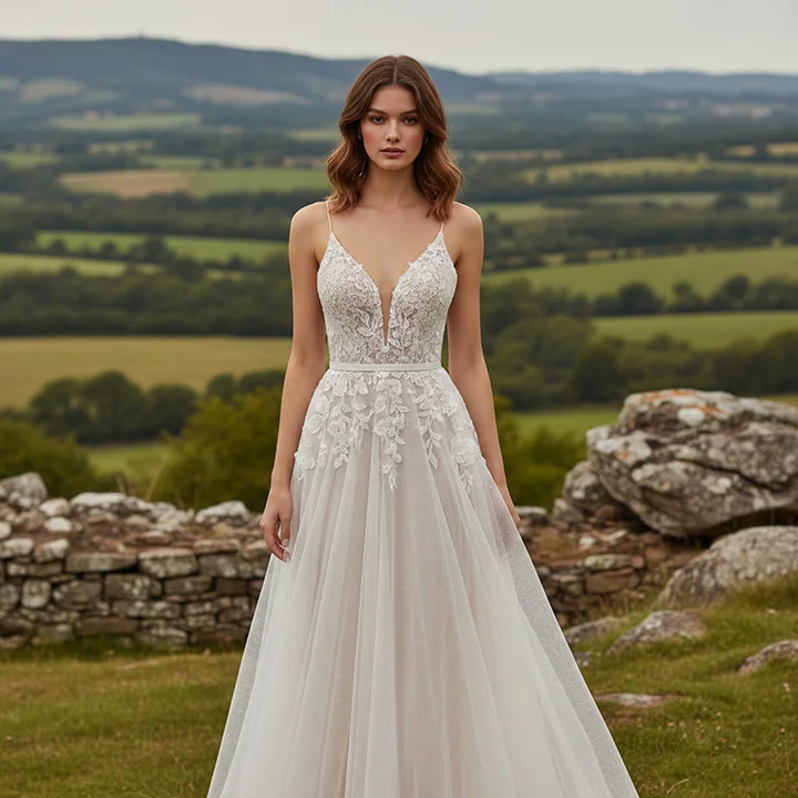 A Linie Brautkleider für Bräte aus Villingen Schwenningen