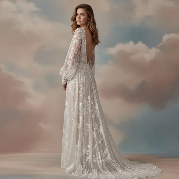 Boho Vintage Brautkleider nahe Zürich Brautmode bei Angelex Princess