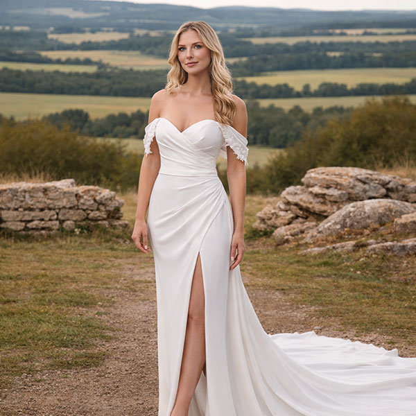 Fit and Flare Mermaid Brautkleider fuer Braete aus Villingen Schwenningen NEW