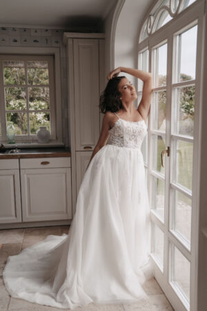 Lohrengel Lignesse 2026 ivory Brautkleid LB262 Angelex Princess das Hochzeitshaus Brautmode Singen (2)