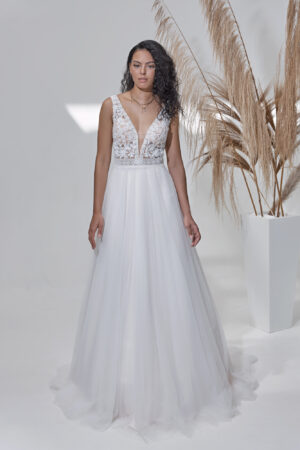 Lohrengel Lignesse 2026 ivory Brautkleid LB263 Angelex Princess das Hochzeitshaus Brautmode Singen